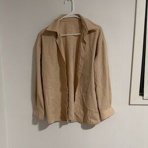 Women  Tan Jacket